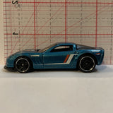 Blue  T9702 Stock Racer ©2010 Hot Wheels AE