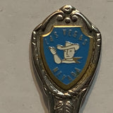 Las Vegas Nevada Cowboy Collectable Souvenir Spoon BC