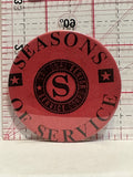 Seasons of Service National Senior Service Corps Button Pinback