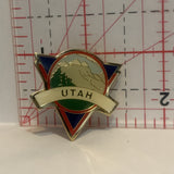 Utah Mountain Lapel Hat Pin