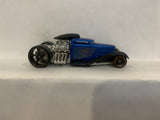 Blue Mid Mill Hot Wheels Loose Diecast Car