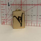 Cheering Woman Lapel Hat Pin