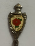 Elnora Alberta Wild Rose Souvenir Spoon