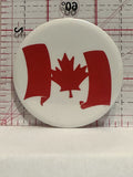 Canadian Flag Canada Button Pinback