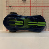 Blue  Mcdonalds Stock Racer ©2015 Hot Wheels AE