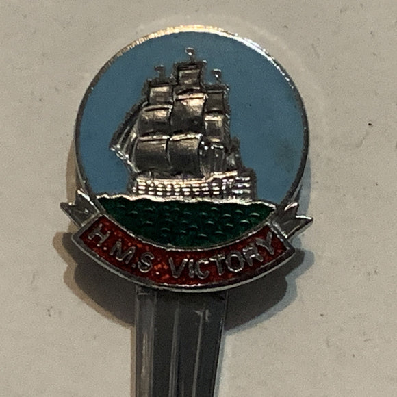 H.M.S. Victory Ship Boat Collectable Souvenir Spoon BC