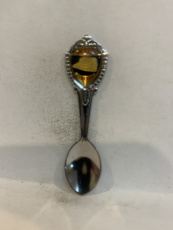 Calgary Alberta Cowboy Hat Souvenir Spoon