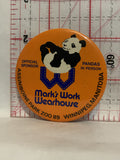 Panda Bear Assiniboine Park Zoo '89 Mark's Work Wearhouse Button Pinback