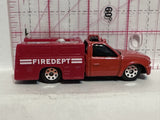 Red Fire Dept Utility Truck Maisto Diecast Car