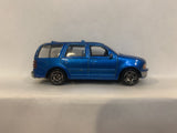 Blue 6021 Ford Expediton Unbranded Loose Diecast Car