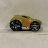 Yellow Rocket Box Hot Wheels Diecast Car GB