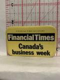 Financial Times Canada's Business Week Button Pinback