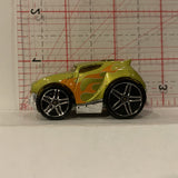 Yellow Rocket Box Hot Wheels Diecast Car GB