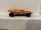 Orange Bad To The Blade 2013 Mcdonalds Hot Wheels Loose Diecast Car