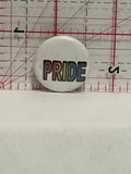 Pride Rainbow Button Pinback
