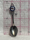 Snomobile Columbia Icefields Alberta  Souvenir Spoon
