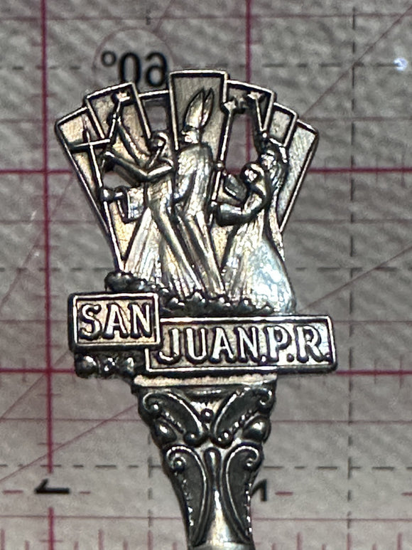 San Juan Puerto Rico Church  Souvenir Spoon