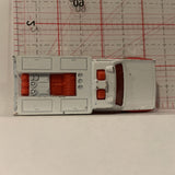 White Fire Dept Utlity Truck ©1974 Hot Wheels Diecast Car GB