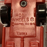 White Fire Dept Utlity Truck ©1974 Hot Wheels Diecast Car GB