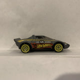 Grey Landa Stratos ©2014 Hot Wheels Diecast Car GC