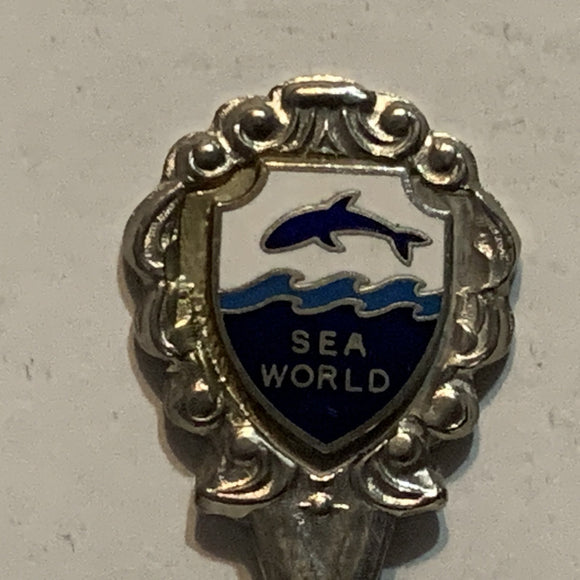 Sea World Orca Whale Collectable Souvenir Spoon BC