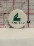 Langley Logo Button Pinback
