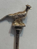Woburn Abbey England Pheasent  Souvenir Spoon