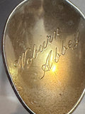 Woburn Abbey England Pheasent  Souvenir Spoon
