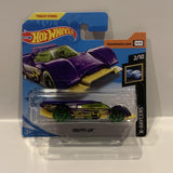 Purple Gruppo X24 2/10 Track Stars 2019 FYF30 130/250 Hot Wheels Short Card