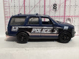 Blue Police K-9 Unit Ford Expedition 1998 L09 1/68 Matchbox Diecast Car