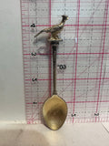 Woburn Abbey England Pheasent  Souvenir Spoon