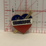 Cranbrook Skiing British Columbia Lapel Hat Pin