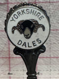 Yorkshire Dales Sheep Ram England  Silver Plated  Souvenir Spoon