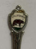 California Bear Souvenir Spoon