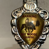 Manning Big Moose Country Alberta Fork Collectable Souvenir Spoon BD