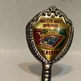 Miette Hot Springs Alberta Collectable Souvenir Spoon BD