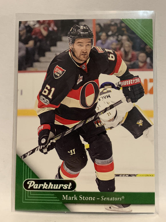 # 220 Auston Matthews  Toronto Maple Leafs 2017-18 Parkhurst Hockey Card