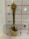 Waterton Park Alberta Crest Emblem Souvenir Spoon