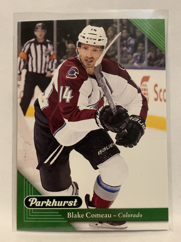 # 36 Matthew Tkachuk Calgary Flames 2017-18 Parkhurst Hockey Card