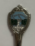 Savannah Georgia The Peach State Souvenir Spoon