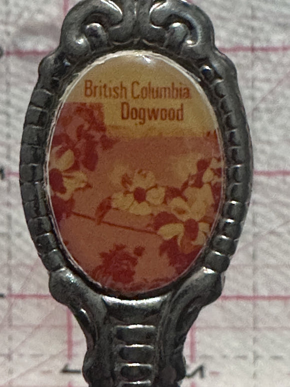 Sidney British Columbia Dogwood Flower  Souvenir Spoon