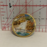 Cameron Falls Waterton Park Canada Lapel Hat Pin