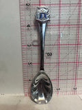Edinburgh Scotland Coat of Arms Chromium  Souvenir Spoon
