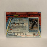 #197 Daniel Marois Toronto Maple Leafs 1991-92 Topps Stadium Club Hockey Card LL