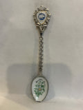 Stork Carrying a Baby Souvenir Spoon
