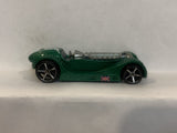 Green Brit Speed Hot Wheels Loose Diecast Car