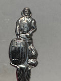 Fisherman Barrel  Souvenir Spoon