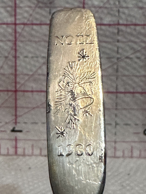 Noel 1980 Bell Spruce Branches  Souvenir Spoon