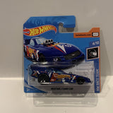 Blue Mustang Funny Car 4/10 HW Race Team 2019 FYC72 212/250 Hot Wheels Short Card