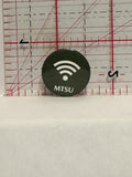 MTSU WIFI Button Pinback
